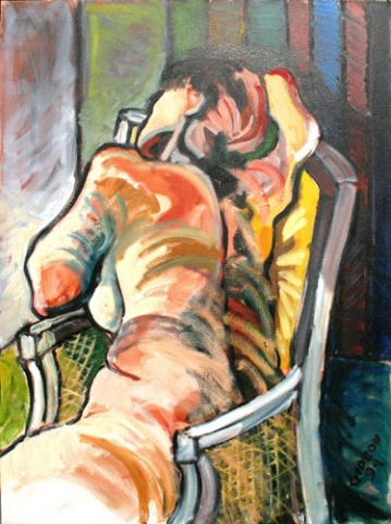 RELAXATION (40X30) OIL on CANVAS